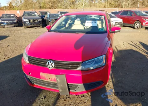 2012 Volkswagen Jetta 2.5L Se из США, поврежденный, VIN 3VWDP7AJ7CM424822